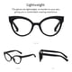 thumbnail image 5 of Guardurnaity Gafas de lectura Gafas de lectura Retro Miopía Mujeres Anti-azul Lente Computadora Hipermetropía Suministros de oficina Negro Type3 NO3, 5 of 6