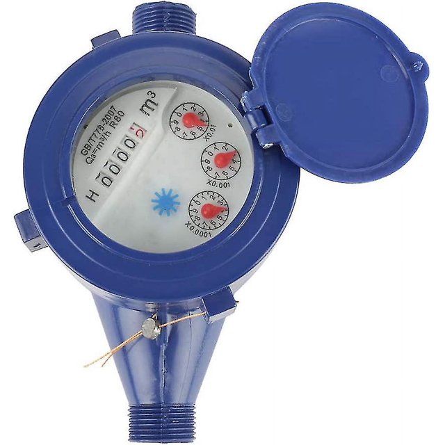 Medidor de agua fría, medidor de flujo de agua para jardín hogar usando medidor de flujo de agua Dn15 Hy