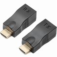 thumbnail image 2 of Rallonge Hdmi Hdmi vers Rj45 sur Chat 5e / 6 Réseau Lan Ethernet Adaptateur 4k 1080peu, 2 of 3