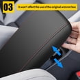 thumbnail image 4 of Cojín para Apoyabrazos AOMSAZTO de Cuero para Hyundai Sonata 2015-2019, 4 of 7