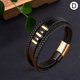 thumbnail image 5 of Brazalete Sunnimix Pulseras anchas de puño Cuero para Hombre, 5 of 7