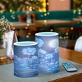 thumbnail image 6 of 2 PCS Flameless Candles with Remote Timer LED Battery Operated Flickering Candle Light for Wedding Table Home Decoration Gifts Glowing Flowers, 6 of 7