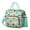 Greenish-blue-46, variant on Nordic Style Boho Insulated Tote Bag - Leakproof Lunch Box with Detachable Shoulder Strap