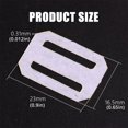 thumbnail image 5 of Yokua 20x Nylon Paper Hinges Designed For Lightweight Foam Models Replacement, 5 of 9