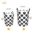 thumbnail image 4 of KLL Gear Tools Waterproof Foldable Laundry Hamper Bucket with Handles for Storage Bin,Kids Room,Home Organizer (Small ), 4 of 7
