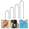 thumbnail image 4 of 4Pcs Bag Chain Strap Handbag Strap Chain Handbag Purse Chain Strap with Metal Buckles, 4 of 9