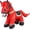 Traditional Chinese Horse, variant on 20 CM 2026 Year of The Horse Stuffed Animals Chinese New Year Plush Horse Mascot Doll Toys Zodiac Decor for Spring Festival Lunar New Years Gifts Blessing Souvenir (Fu Character Horse)