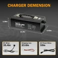 thumbnail image 4 of Enjoybot 36V 100Ah LiFePO4 Lithium Golf Cart Battery Conversion Kit, 3 X 12V 100Ah Group 31 Bluetooth LiFePO4 Battery with 1280Wh, Built-in 100A BMS with Low-Temp Protection, Peak Current of 350A, 4 of 8