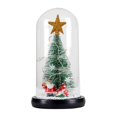 thumbnail image 2 of Árbol de Navidad artificial perfecl en cúpula con luces LED, 2 of 8