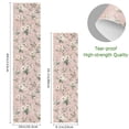 thumbnail image 3 of 44"x10" Skateboard Grip Tape Protector Sheets Nonslip Protection Griptape Sheet for Outdoor Sports Small White and Pink Flowers, 3 of 7