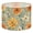 Color 1, variant on Linen Drum Lampshades Muted Green Floral Brown Yellow Blooms 13"x13"x10" Light Shade for Table Lamps Floor Lamp Shades Lampshade Replacement Assembly Required