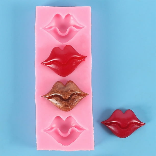 Xingzhi Lips Silicone Mould Baking Aromatherapy Fondant Cake