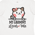thumbnail image 4 of Inktastic My Grammy Loves Me Girls Granddaughter Kitten Girls Toddler T-Shirt, 4 of 5
