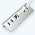 thumbnail image 3 of USB Splitter, Alliage d'Aluminium Connexion Directe 5Gbps Station d'Accueil pour Appareil Photo Numérique pour Scanner, 3 of 8