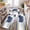 Navy Blue, variant on Kitchen Mats Set of 3 Navy Blue Anti-Fatigue Non-Slip Washable Floor Mats