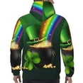 thumbnail image 6 of Bingfone St. Patrick'S Day4 Men'S Drawstring Hoodie Long Sleeve Pocket Sweatshirts-Large, 6 of 9