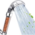thumbnail image 3 of Cabezal de ducha, filtración de filtro, ahorro de agua a alta presión, función de 3 modos, cabezal de ducha de mano para piel seca y cabello, 3 of 5