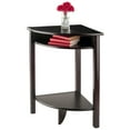 thumbnail image 3 of Winsome Wood Liso Corner Desk with Shelf, Espresso Finish, 3 of 7