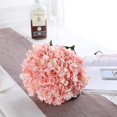 thumbnail image 4 of Jinsinto Artificial Hydrangea Flower, 5 PCS Long Stem Silk Hydrangea Bouquets (Pink), 4 of 4