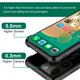 thumbnail image 2 of Djsok Compatible Con Iphone 14 Pro Max Funda Diseño Patrón Parachoques Trasero Anti Arañazos Esquinas Reforzadas Suave Tpu Caver Fundas Para Hombres Mujeres-Negro Rosa, 2 of 5
