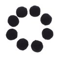 thumbnail image 2 of Miangastore Bulk Pom Poms For Crafts Polyester Black 500Pcs 1In Fuzzy Pompoms, 2 of 9