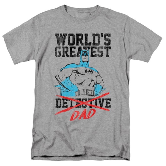 World's Greatest Dad Batman Men's T-Shirt-Small