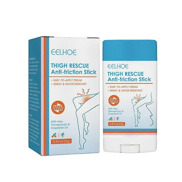 Anti Chafe Balm, Glide Anti Chafing Stick, Thigh Rescue Anti-friction Stick Cream Protection For Lower Arm, Heel, Thigh