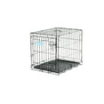 thumbnail image 5 of Carlson Secure Foldable Single Door Metal Dog Crate, Small, Black, 24” L, 5 of 6