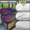 thumbnail image 6 of Yuyamidu Colorful Leopard Print RV Dinette Cushion Covers Replacement Fashion Camper Cushions Cover 2 PCS RV Couch Covers Soft Camper Dinette Seat Covers for RV Camper, 6 of 7