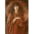 thumbnail image 2 of Rossetti, Dante Gabriel 14x18 Black Ornate Wood Framed with Double Matting Museum Art Print Titled - Pandora, 2 of 4