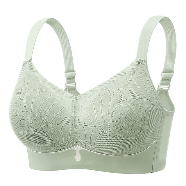 Abcnature Full Coverage Bras for Women Plus Size Bras Cover Beautiful Back Gathered Lace Gathered Accessory Bras