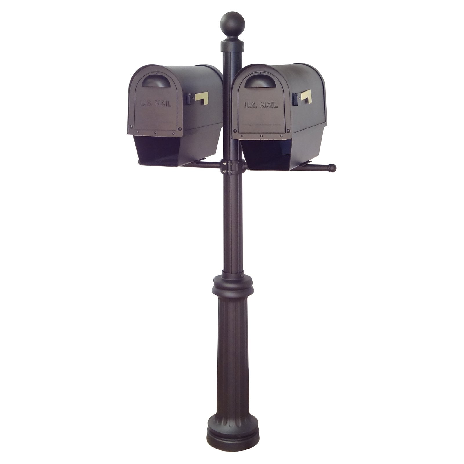 mailbox and post mailbox and post