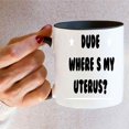 thumbnail image 3 of Funny Uterus Removal Gift - Hysterectomy Surgery Recovery Sweat - Get Well Soon with This - Large 11 Oz Pink Ceramic Inner Coffee Mug, 3 of 5