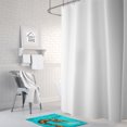 thumbnail image 2 of Carolines Treasures MW1100RUG Crevettes Sarcelle Machine Lavable Mémoire Mousse Tapis, 2 of 4
