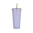thumbnail image 1 of Taza de tubo de succión de acero inoxidable de 710 ml, tapa de orificio grande, taza de té con leche perlada, taza de agua con aislamiento de gran capacidad, 1 of 1