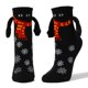 thumbnail image 1 of Calcetines de algodón puro para parejas, medias tridimensionales de dibujos animados, calcetines de sujeción de succión magnética, calcetines de tubo medio, moda de verano, 1 of 4