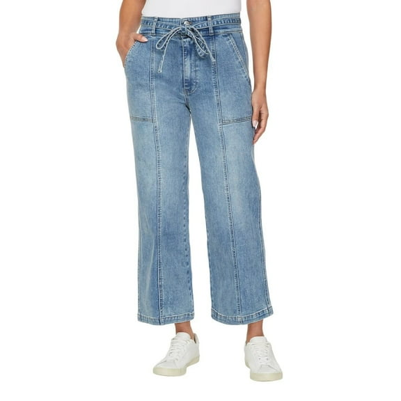 Hudson Women’s Wide Leg Belted Jean Blue 10/30