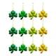 thumbnail image 2 of Adornos de Trébol para El Día de San Patricio de Qazbgdl | Set de 12 Piezas de Plástico para Fiestas y El Hogar | Tréboles Verdes En 4 Estilos y 2 Tamaños | Decoración Navideña para Adultos, 2 of 7