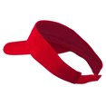 thumbnail image 2 of Diamond Outline Embroidered Visor - Red OSFM, 2 of 5