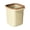 Beige, variant on Kitchen Trash Can, Step-On Garbage Can with Lid, Tall Kitchen & Bathroom Trash Can, Small Office Waste Bin, Beige - Xuniizn