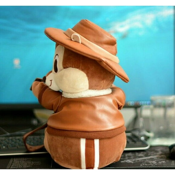 Adorable Disney Chip and Dale Plush Backpack - Perfect School Bag for Kids 143249668013