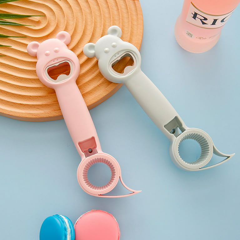 3pcs Multi-functional 4-in-1 Can Opener, Manual Safety Can Opener