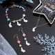 thumbnail image 4 of 100 dijes de conejo de Pascua de aleación de esmalte, dijes de conejo de metal de dibujos animados, colgantes para aretes, joyería, pulseras y collares (oro claro y blanco), 4 of 6