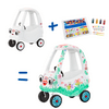 Little Tikes D.I.Y. Cozy Coupe with Craft Kit