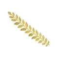 thumbnail image 4 of simhoa 10 Pieces Long Leaf Branch Shape Jewelry Making Findings 120mm Gold 10pcs Golden, 4 of 8