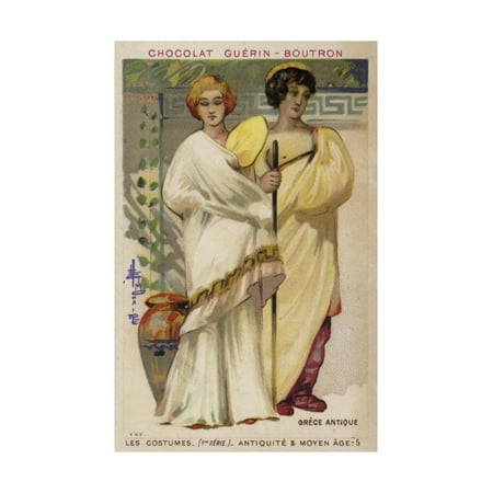 Costumes of Ancient Greece Print Wall Art