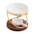 thumbnail image 1 of Versatilitys Wax Melt Warmer Tealight Candle Holder Essential Oil Diffuser Perfect For Office, Patio, And Garden Space silver, 1 of 4