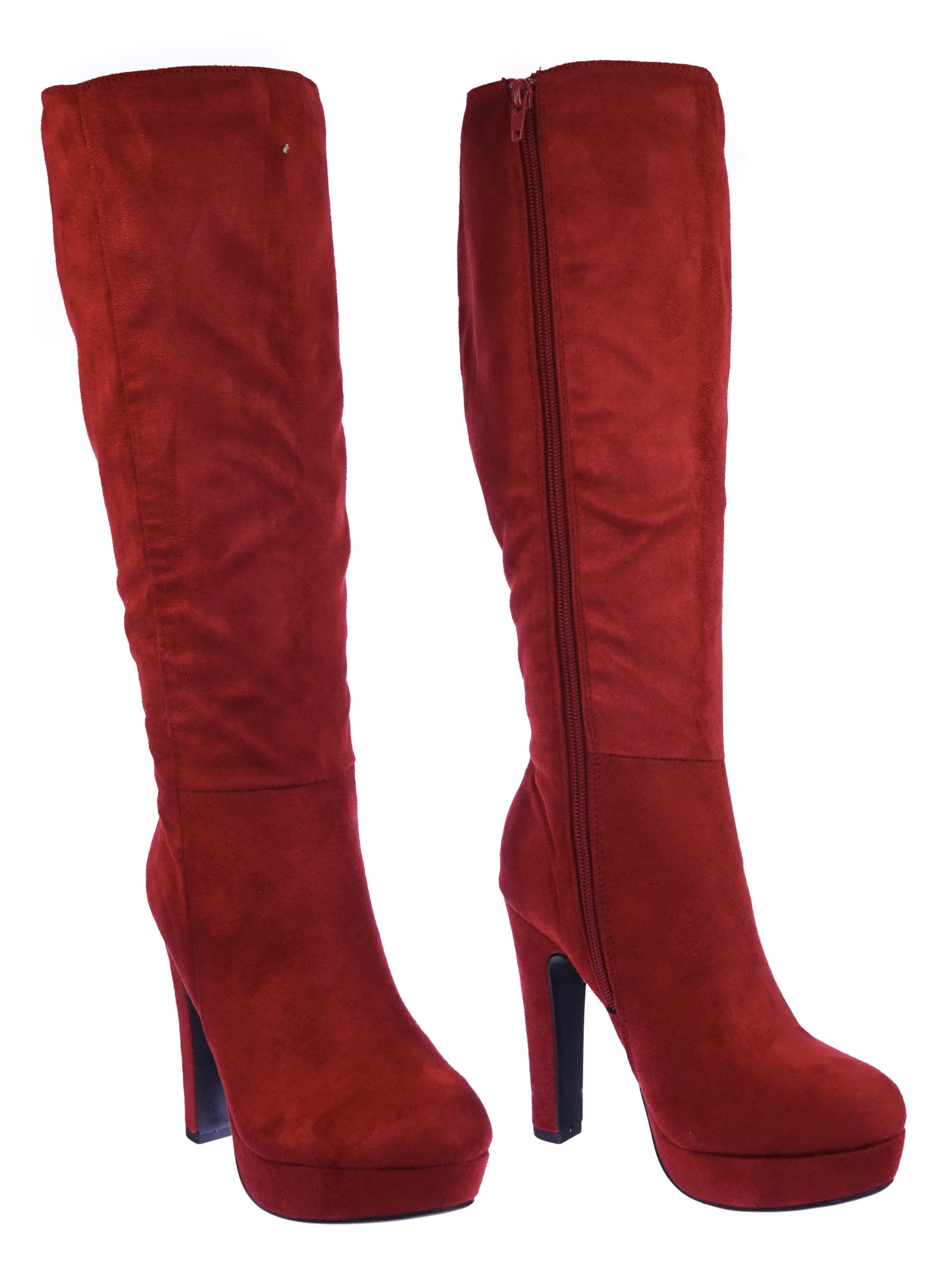 ladies knee high dress boots