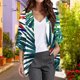 thumbnail image 2 of Cover-Ups para las Mujeres Impreso Casual Cardigan Ligero Cover-Up, Casual Cardigans para las Mujeres, 2 of 4