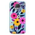 thumbnail image 1 of Funda para Moto G5s Plus InstaCase Antigolpes Flores Amarillas y Magenta, 1 of 4